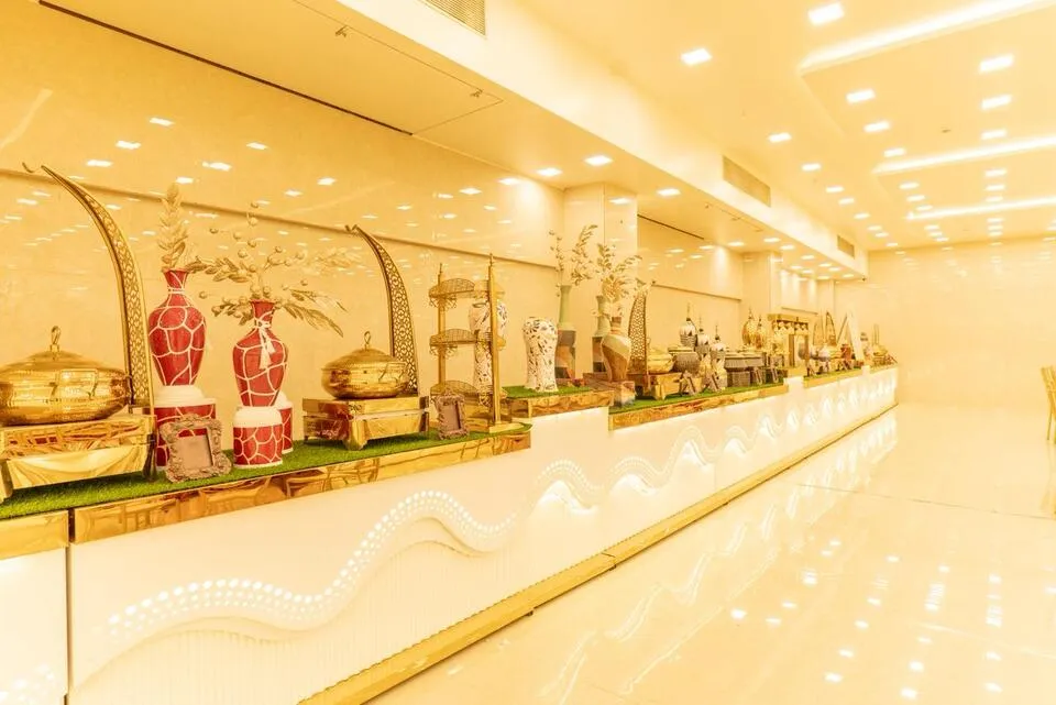 Grand Vegetarian Buffet Spread at Maharaja Banquet – Premium Catering Banquet Hall Airoli Navi Mumbai